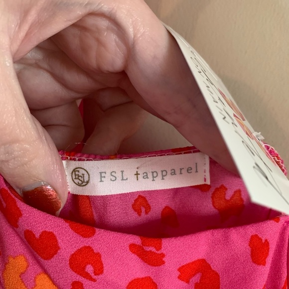 FSL Apparel Hot Pink Leopard Halter Romper - Picture 8 of 10
